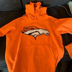 Orange Colorado Broncos Hoodie